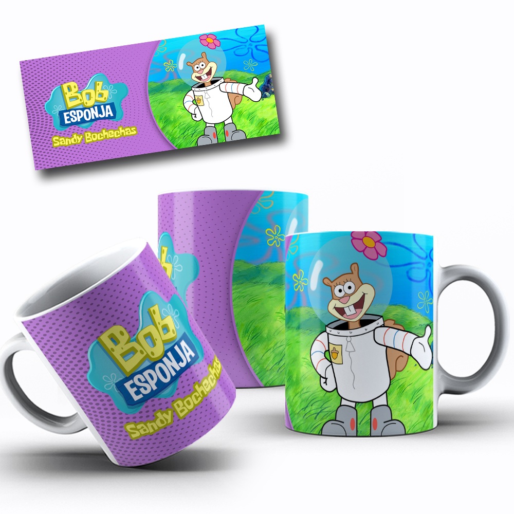 Caneca Sandy bochechas 