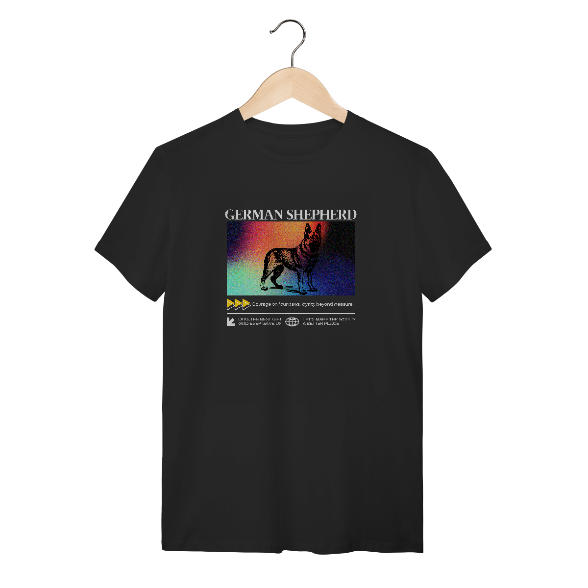 Camisa Básica Adulto - Pastor Alemão