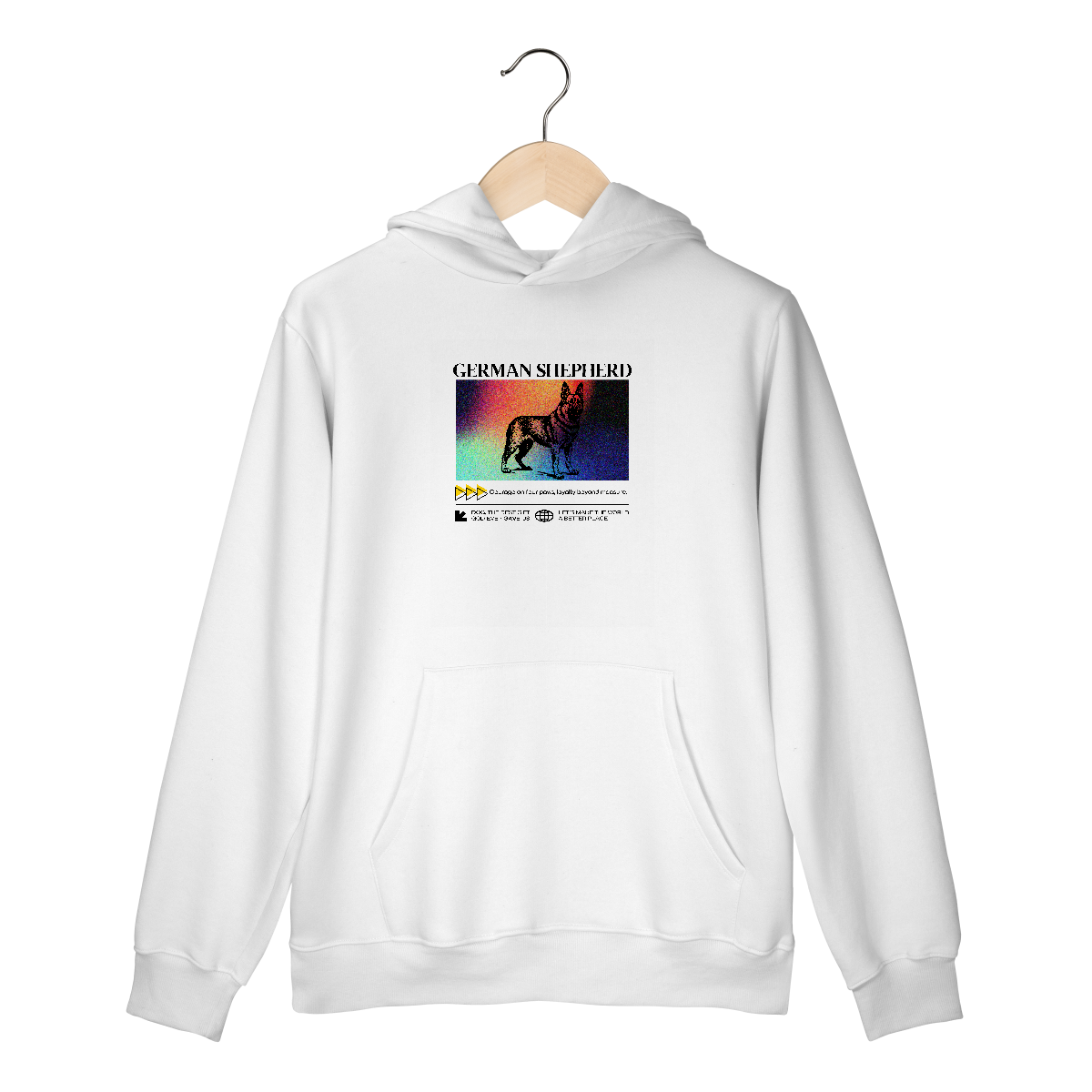 Moletom Canguru - Pastor Alemão