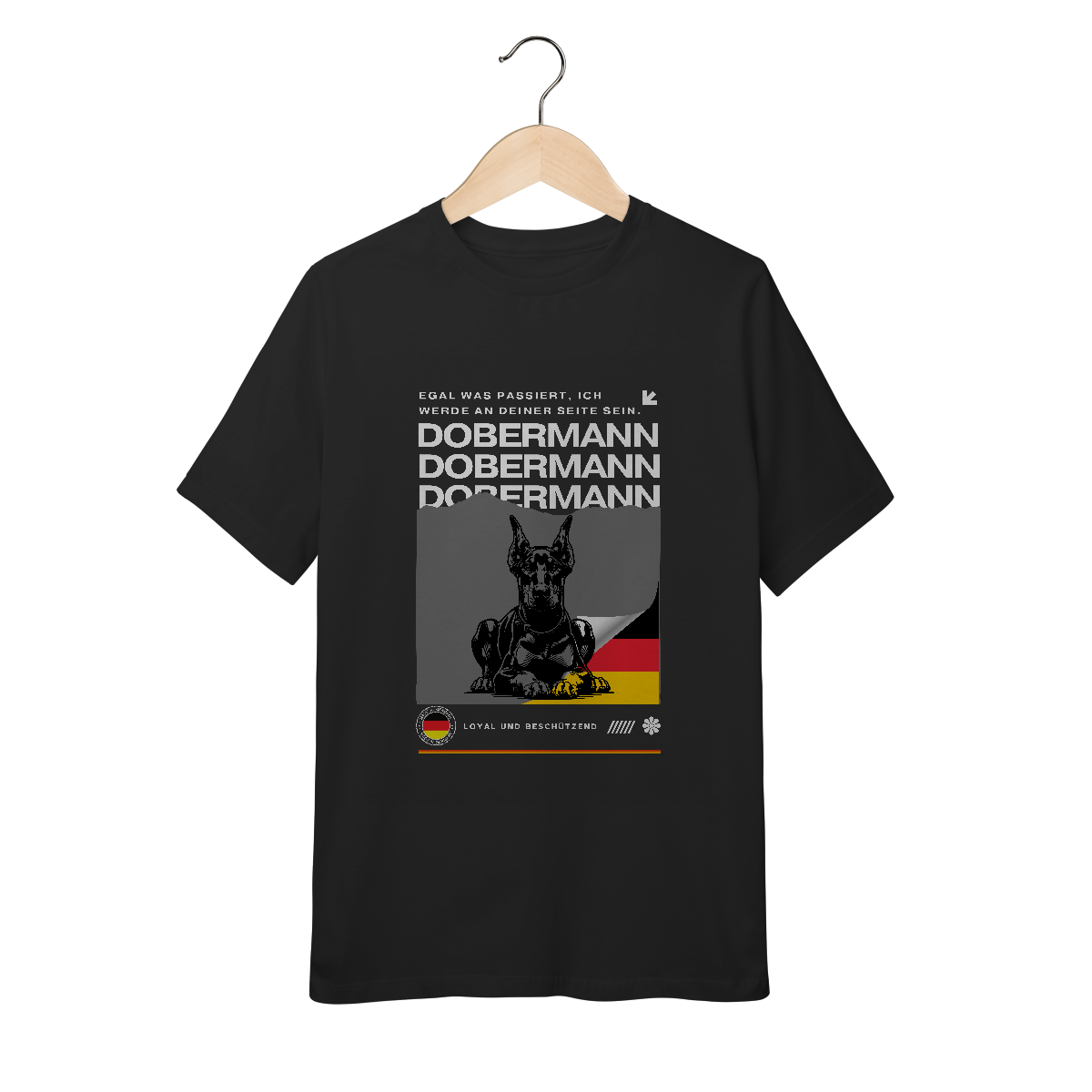 Camisa Básica Infantil - Dobermann