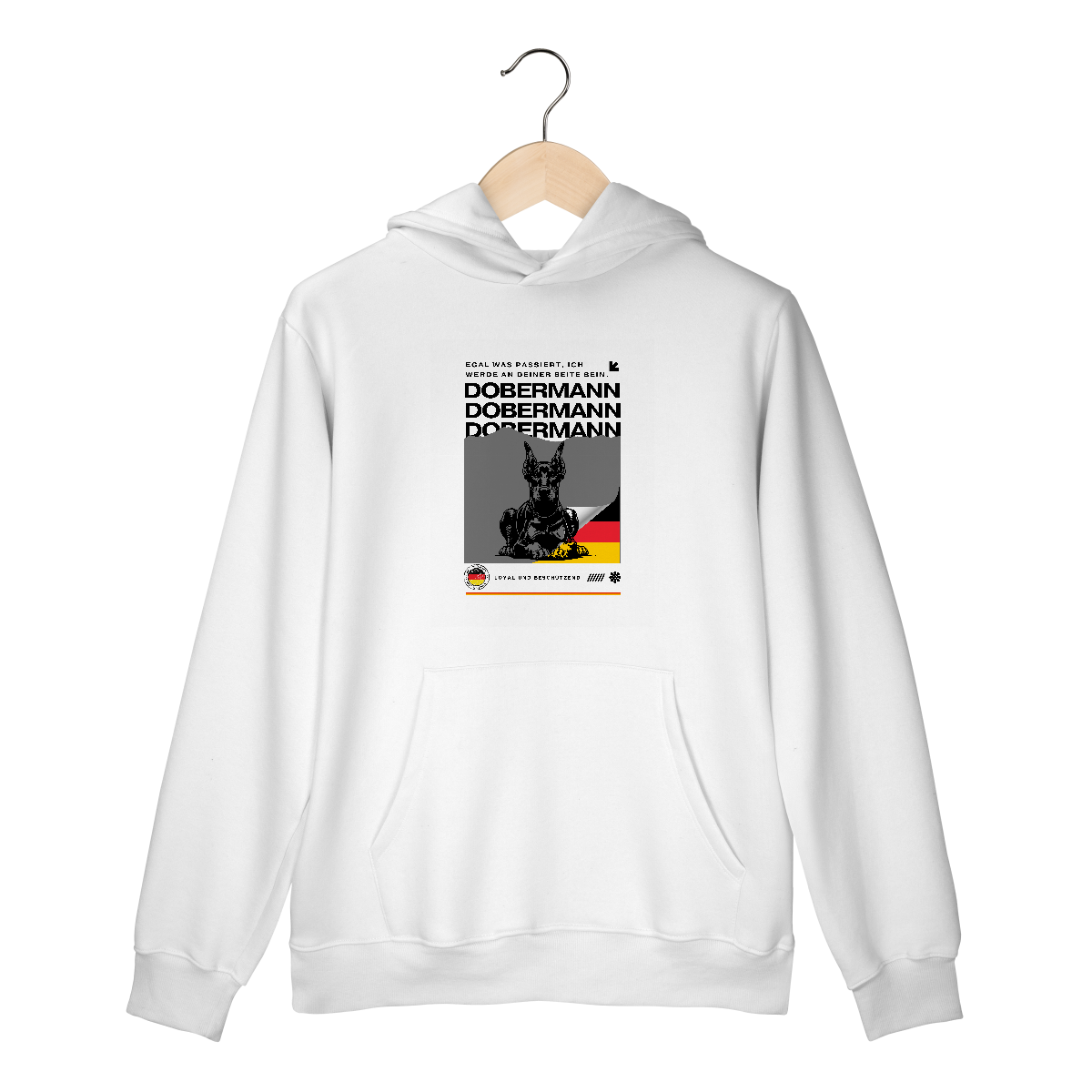 Moletom Canguru - Dobermann