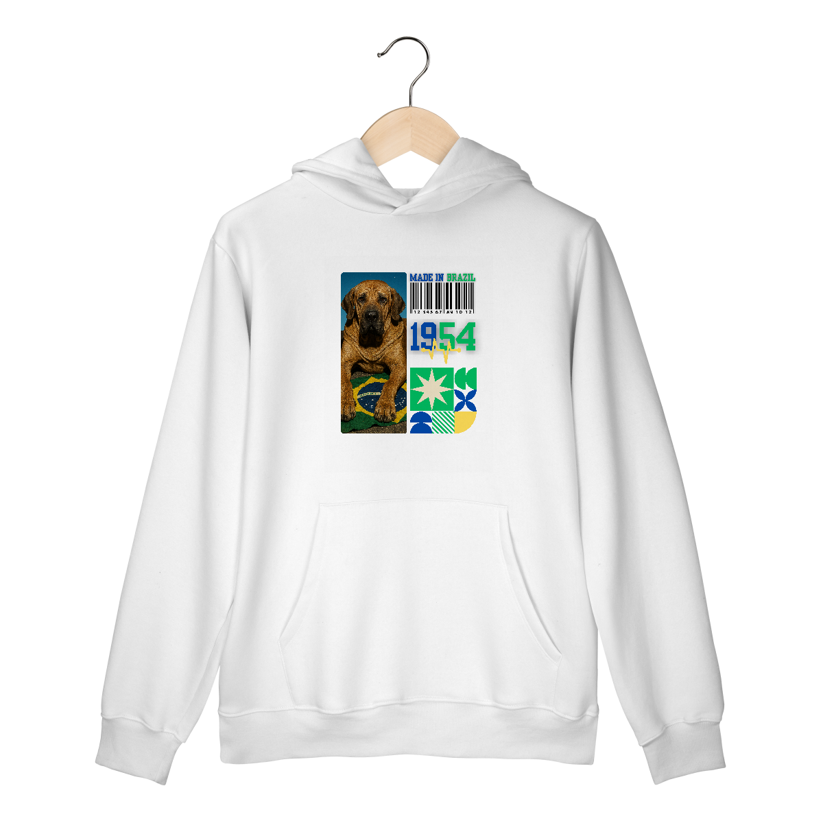 Moletom Canguru - Fila Brasileiro