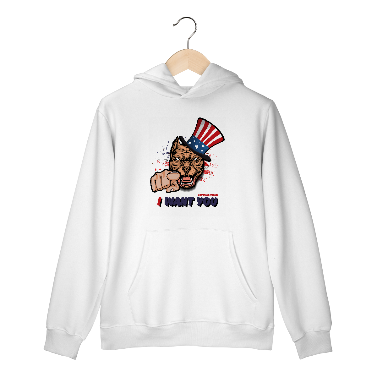 Moletom Canguru - Pitbull