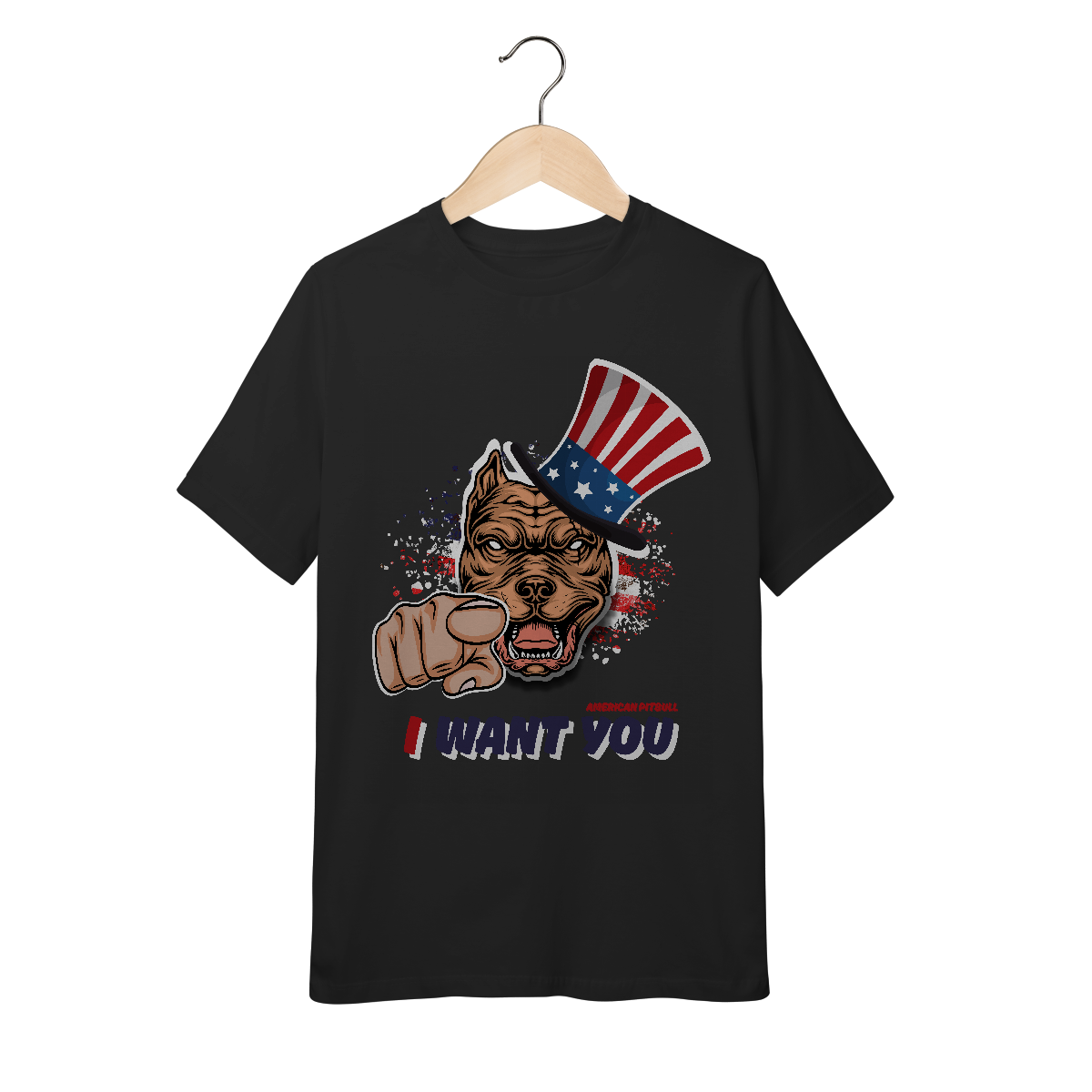 Camisa Básica Infantil - Pitbull