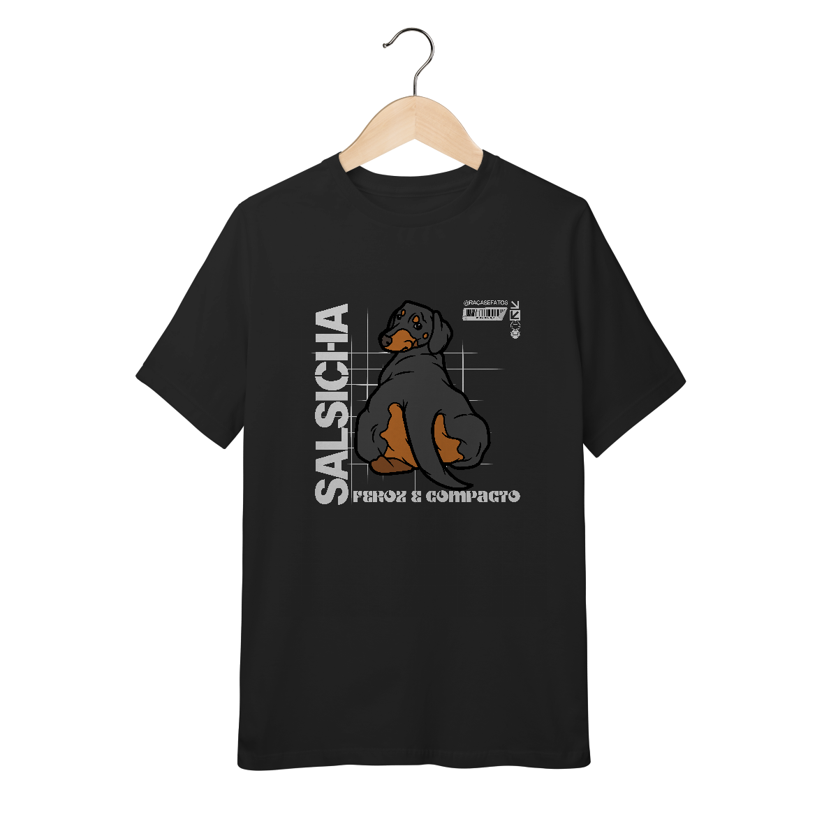 Camisa Básica Infantil - Dachshund