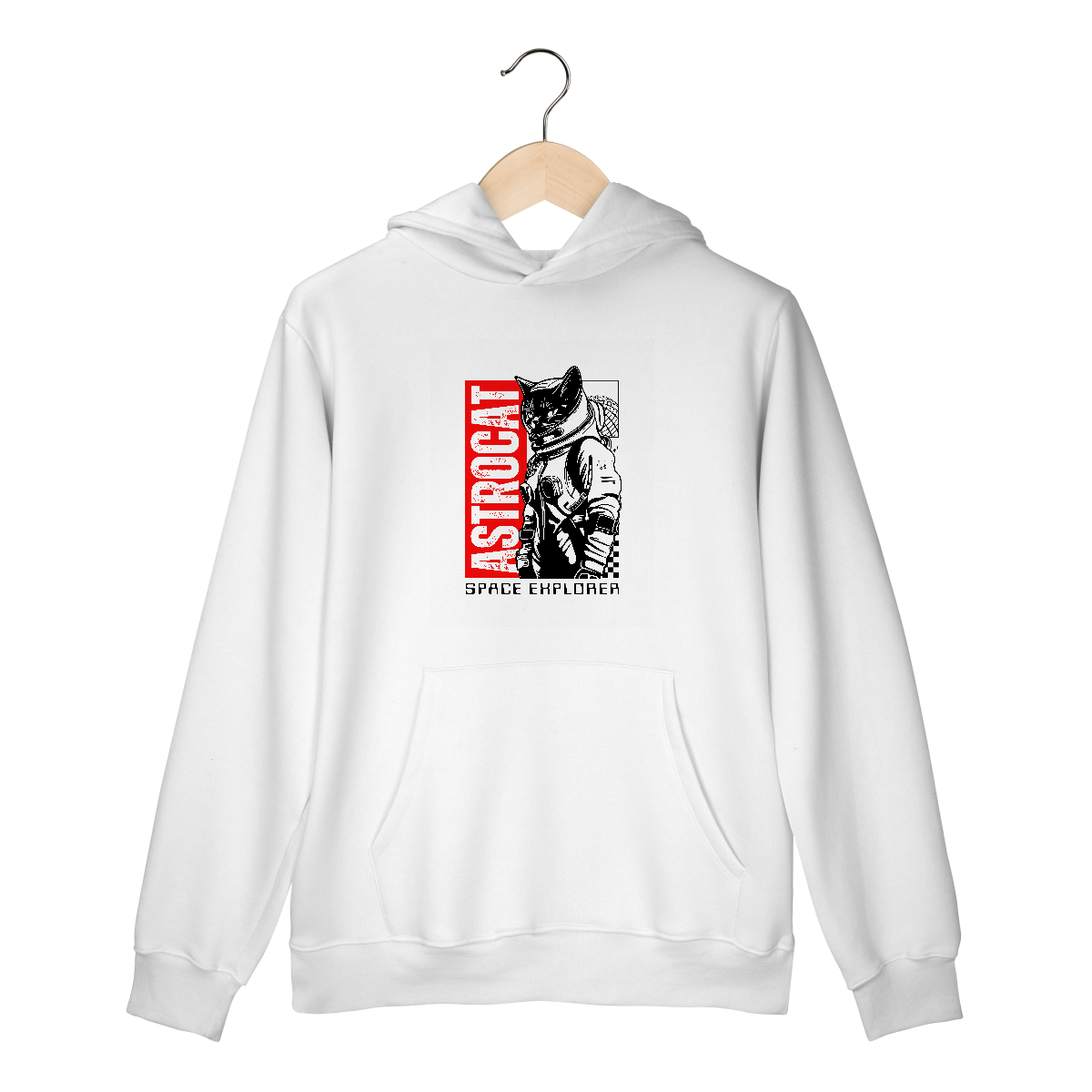 Moletom Canguru - Astrocat