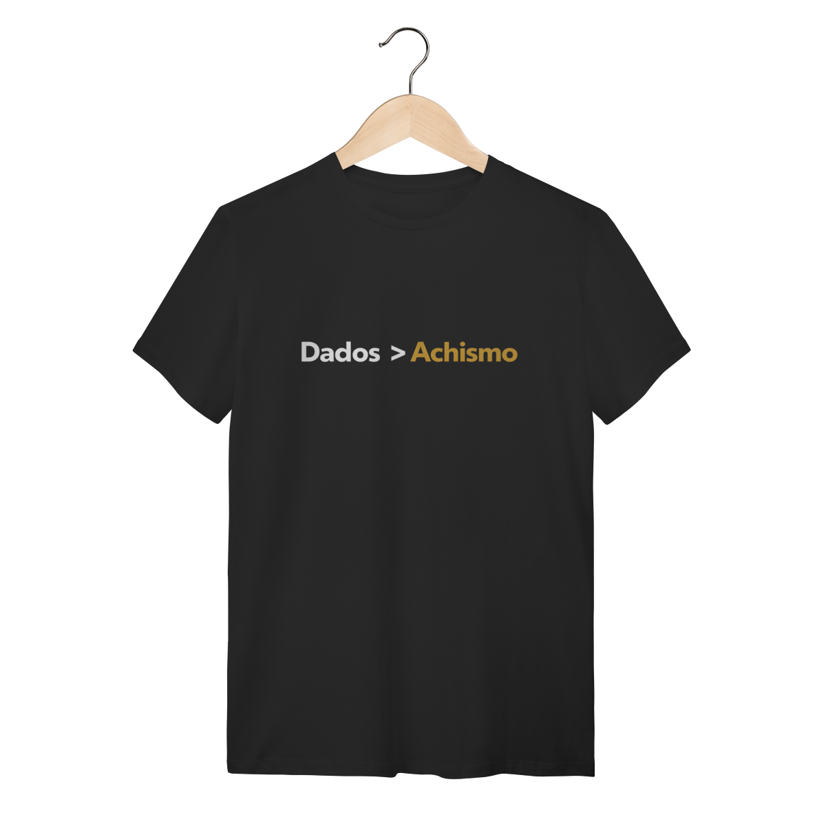 Camiseta Preta Dados > Achismo