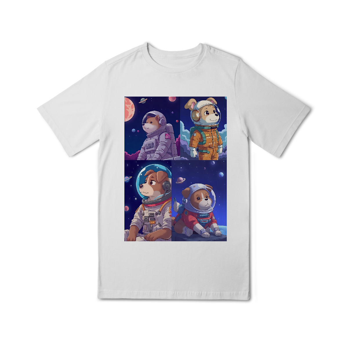 Camiseta AstroDogs 10 a 14 anos