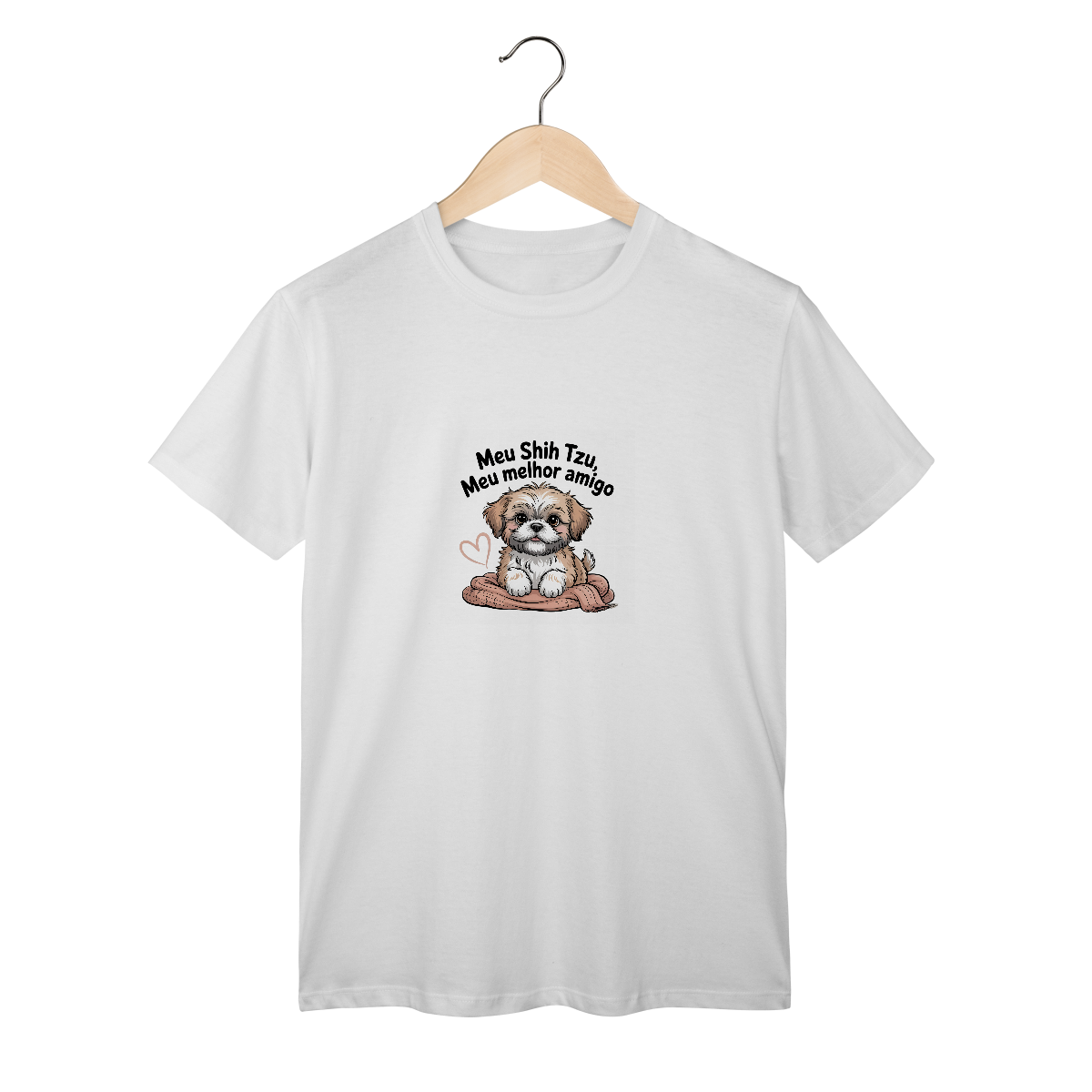 Camiseta Meu Shih Tzu, Meu Melhor Amigo