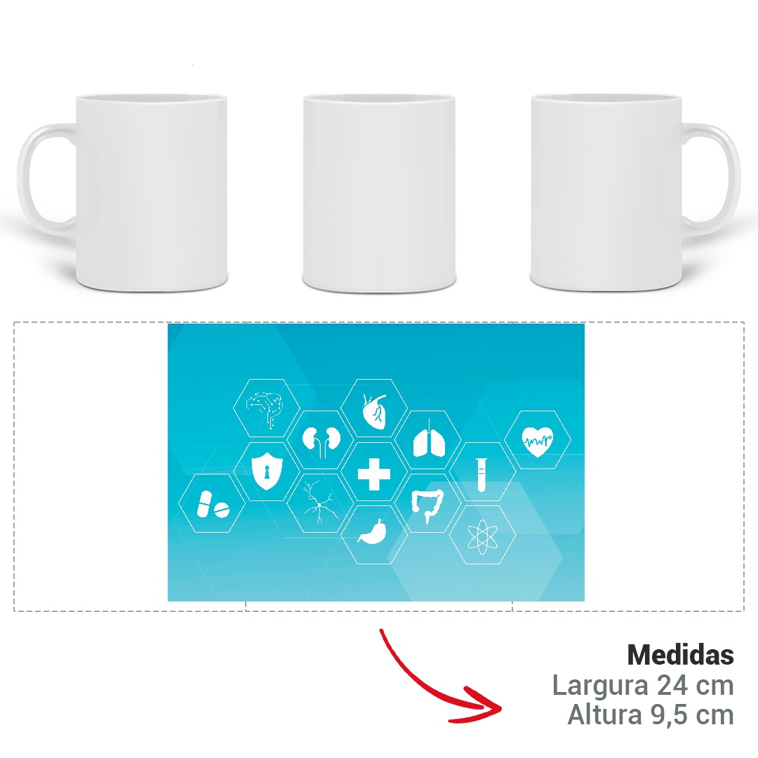 ✨ Anúncio de Venda – Caneca Medicina ✨