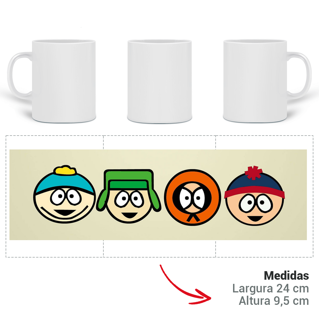 Caneca Personalizada South Park 1