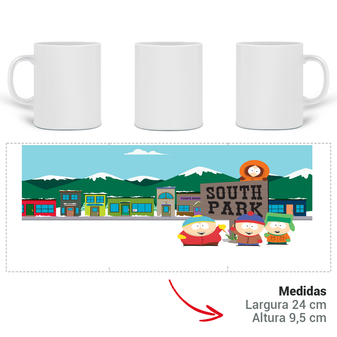 Caneca Personalizada South Park 004