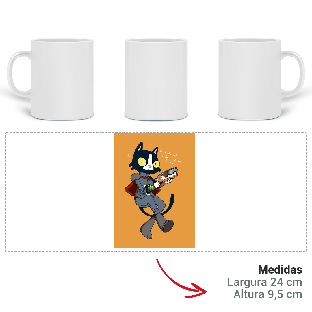 Caneca Avó Gato gatito