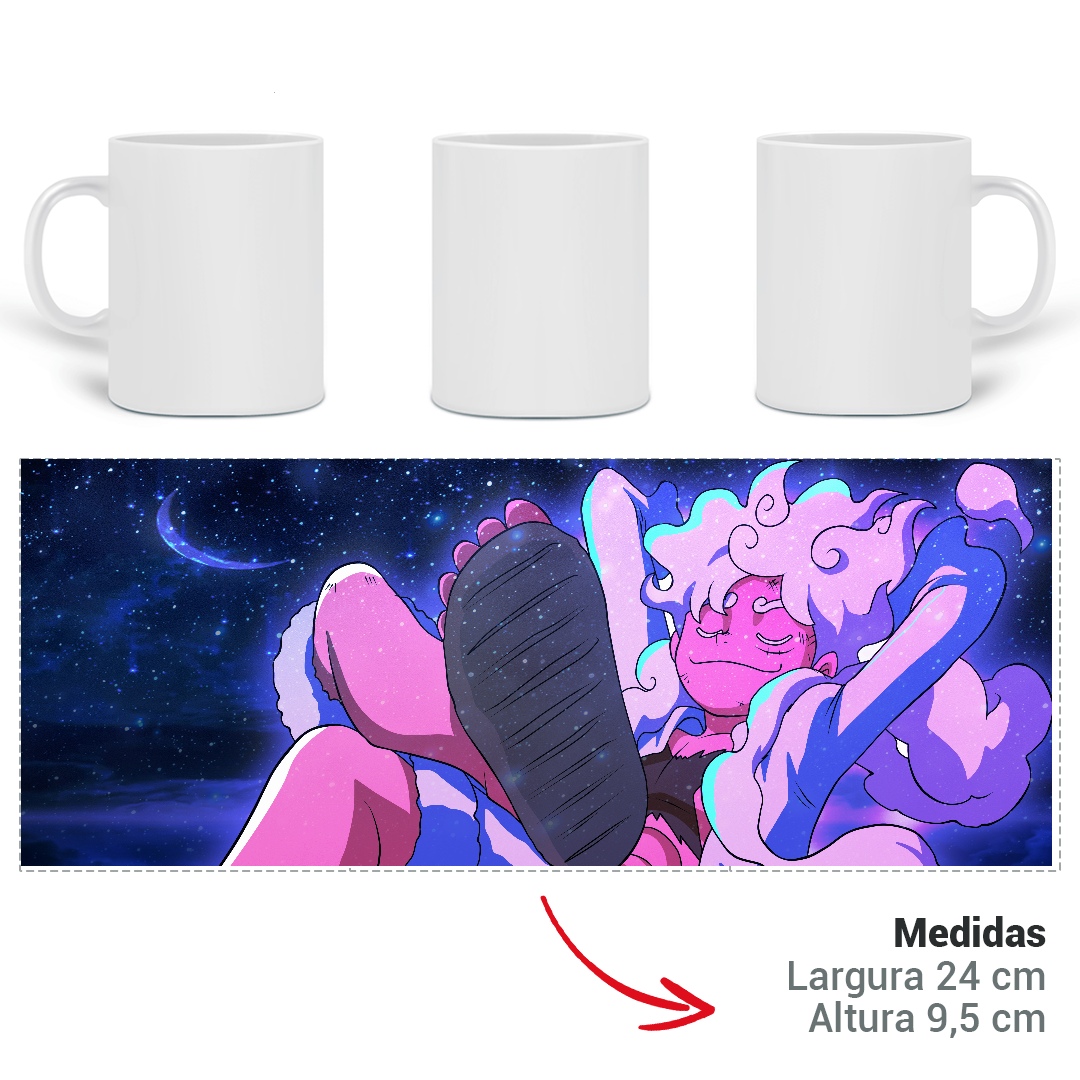 CANECA MÁGICA LUFFY