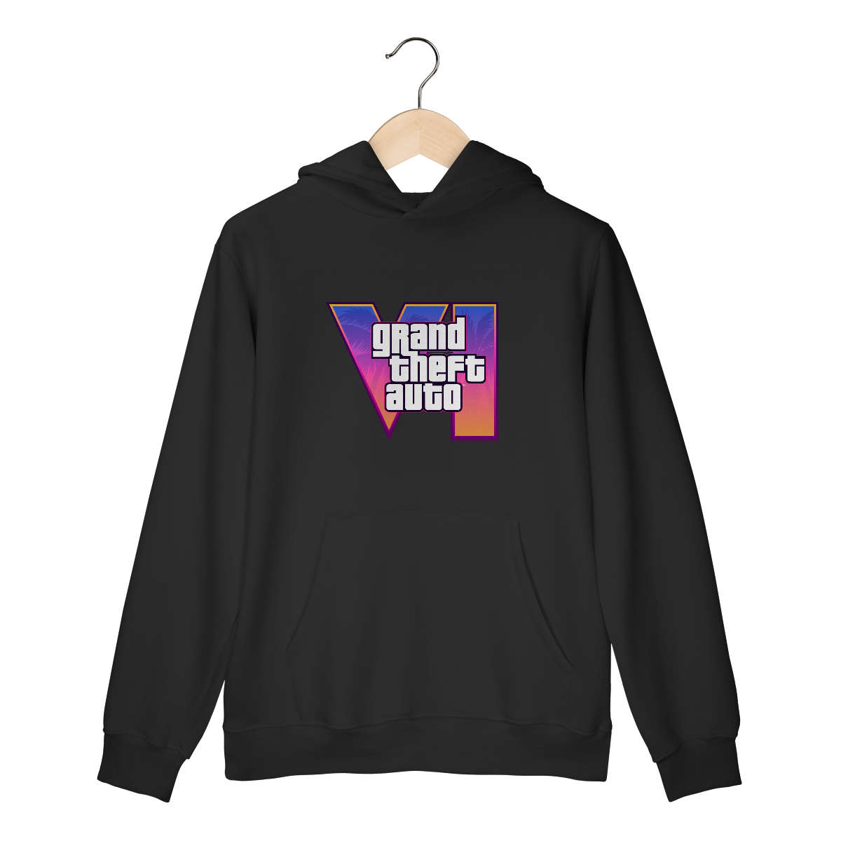 MOLETOM CANGURU GTA VI | GTA 6 | PRODUTO PREMIUM