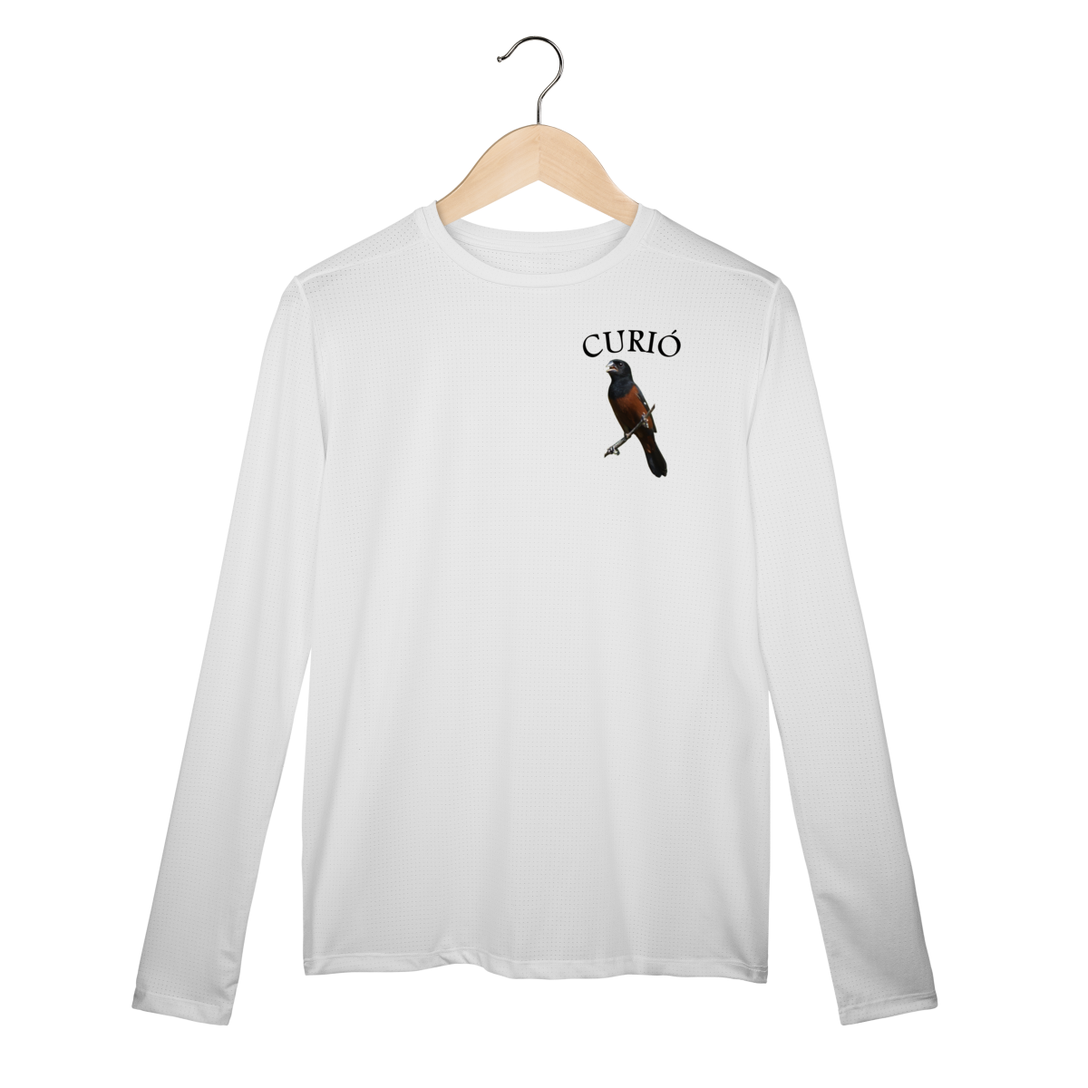 camiseta longa curio bolso