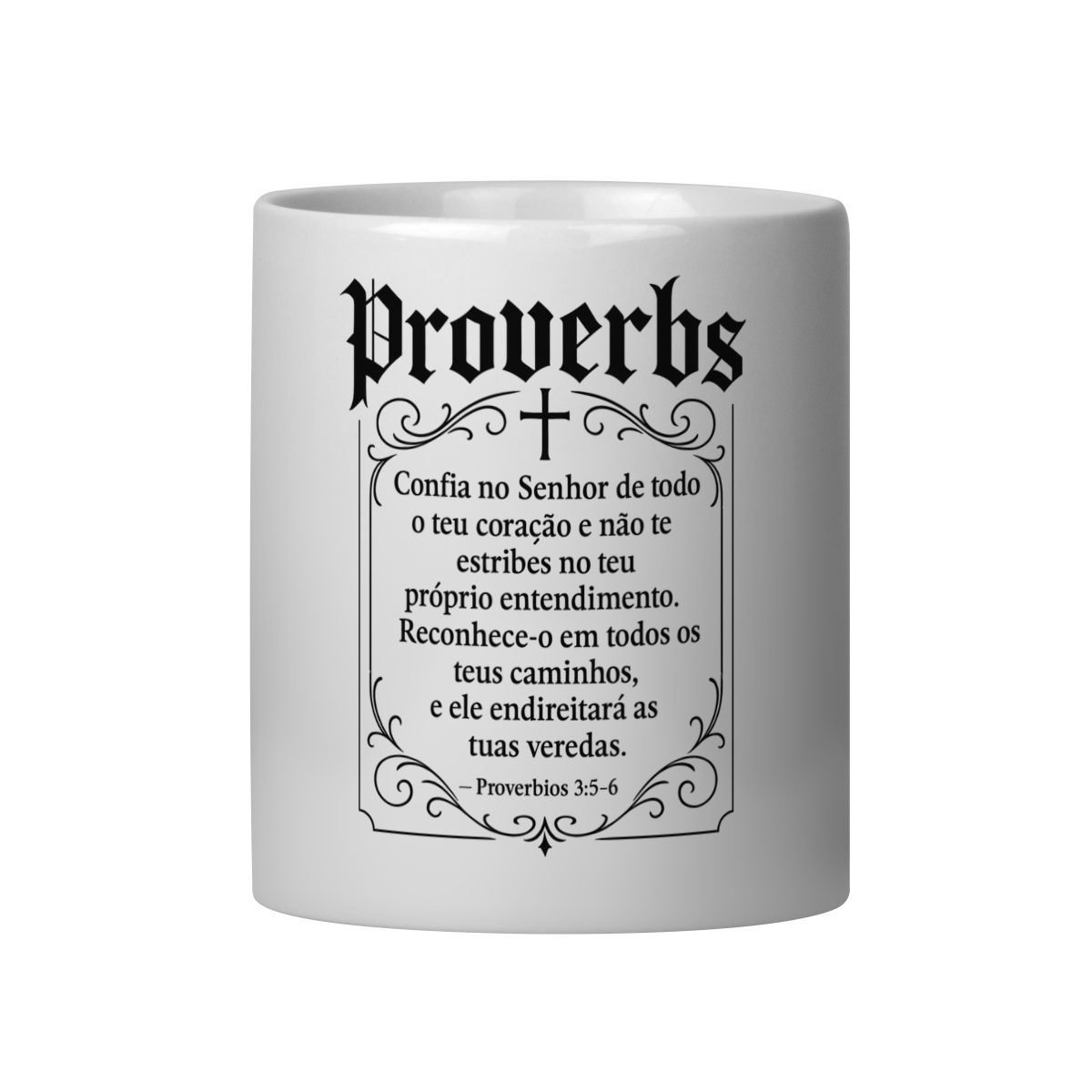 CANECA - PROVÉRBIOS 3:5-6
