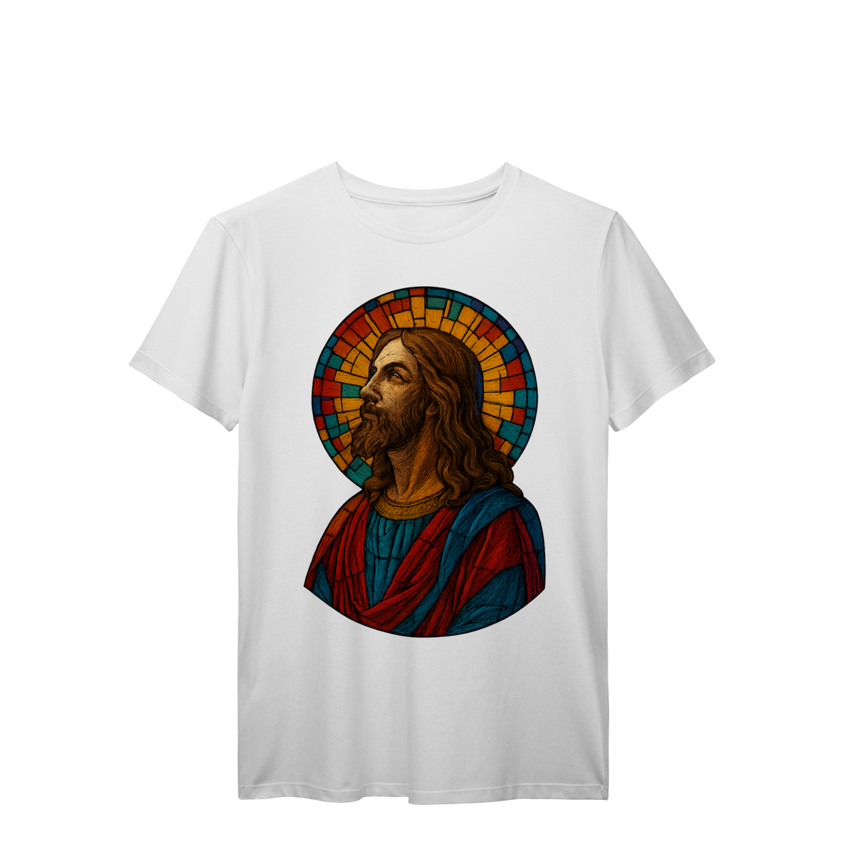 T-Shirt Prime - Cristo Vitrail