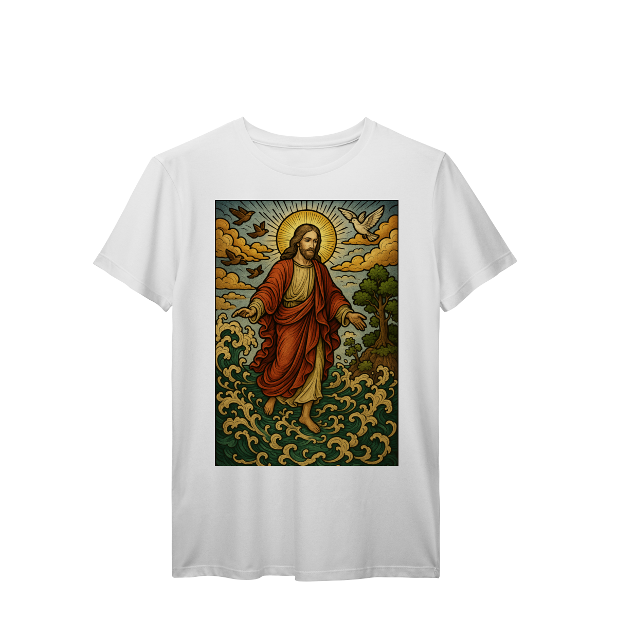 T-Shirt Prime - Cristo sobre as águas