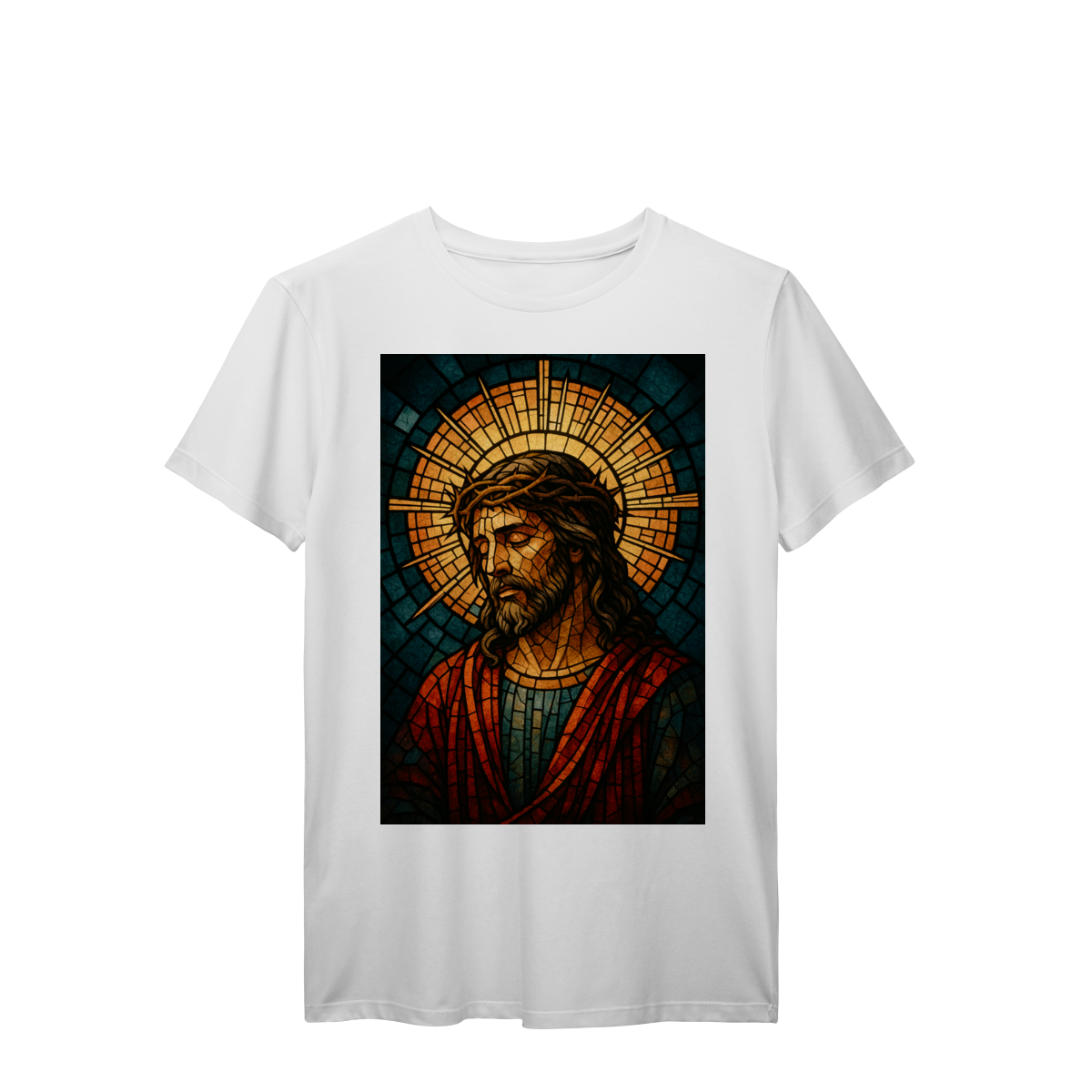 T-Shirt Prime - Cristo Vitral V5