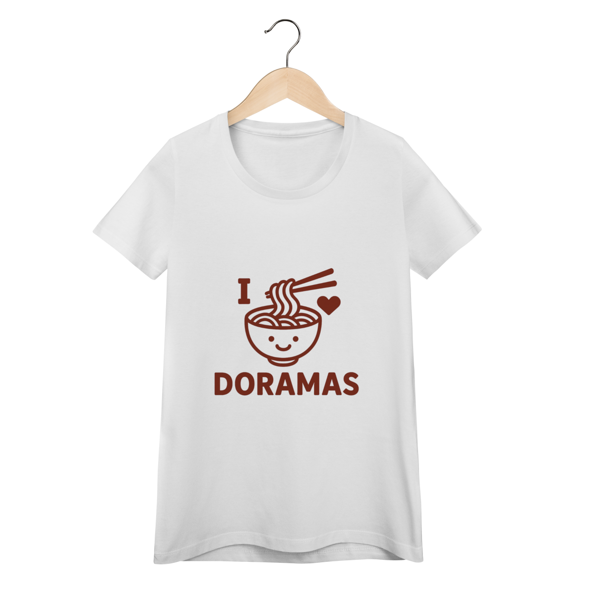 Camiseta “I ❤ Dorama” – Edição Fã Apaixonada