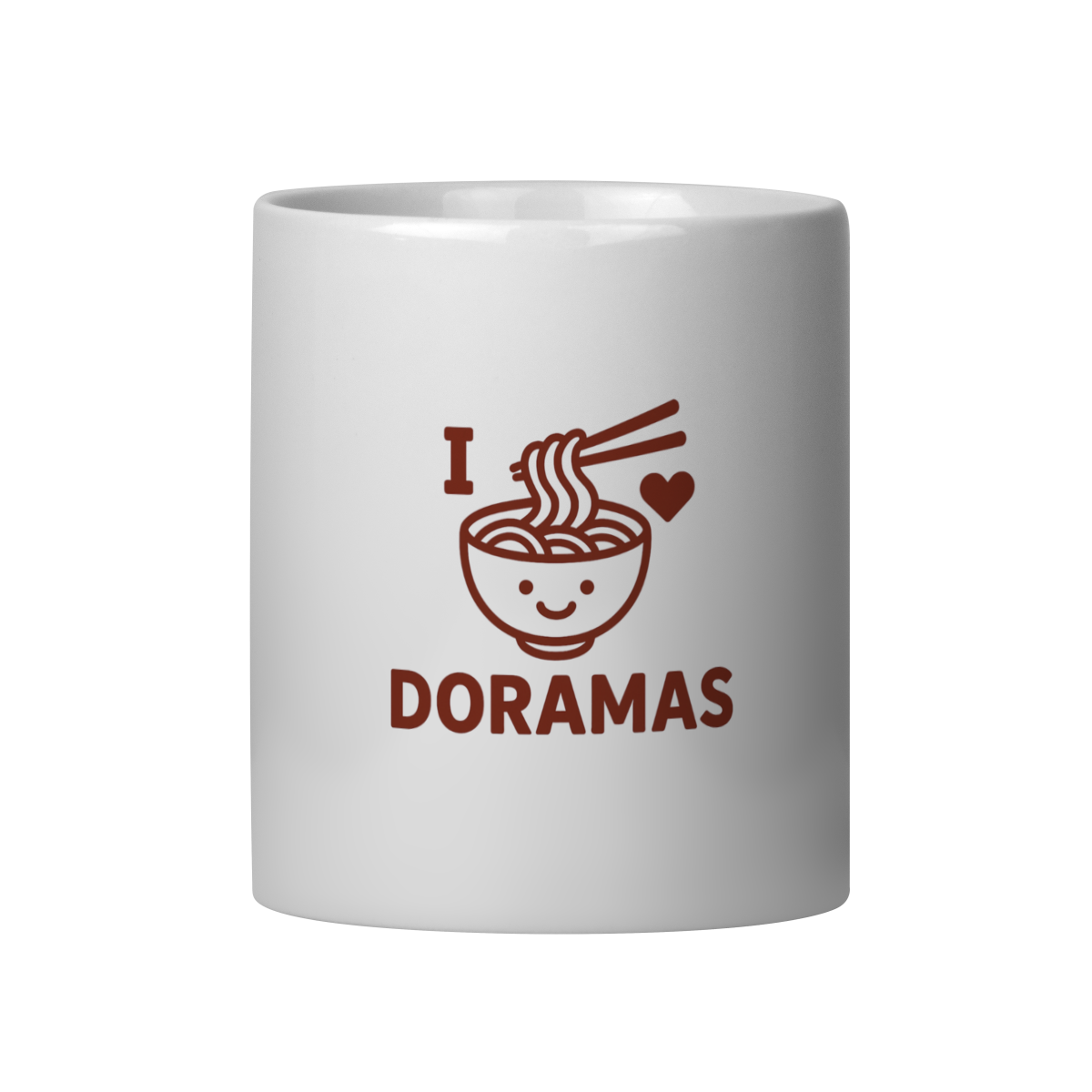 Caneca “I ❤ Dorama” – Maratona Quentinha
