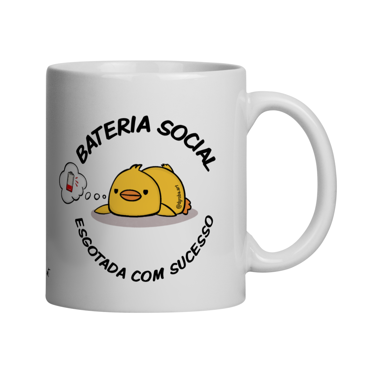 Caneca Bateria Social Esgotada