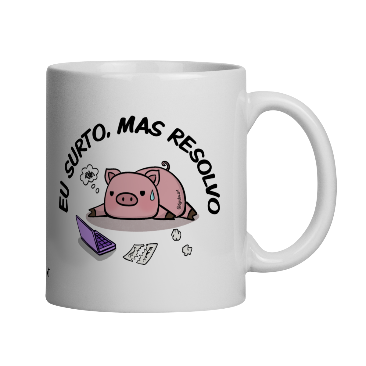 Caneca Eu Surto