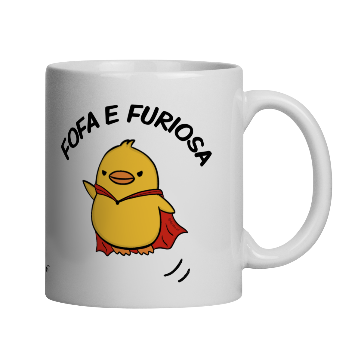 Caneca Fofa e Furiosa