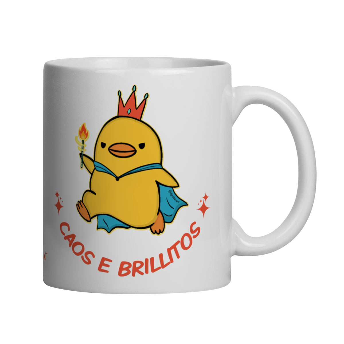 Caneca Caos e Brillitos