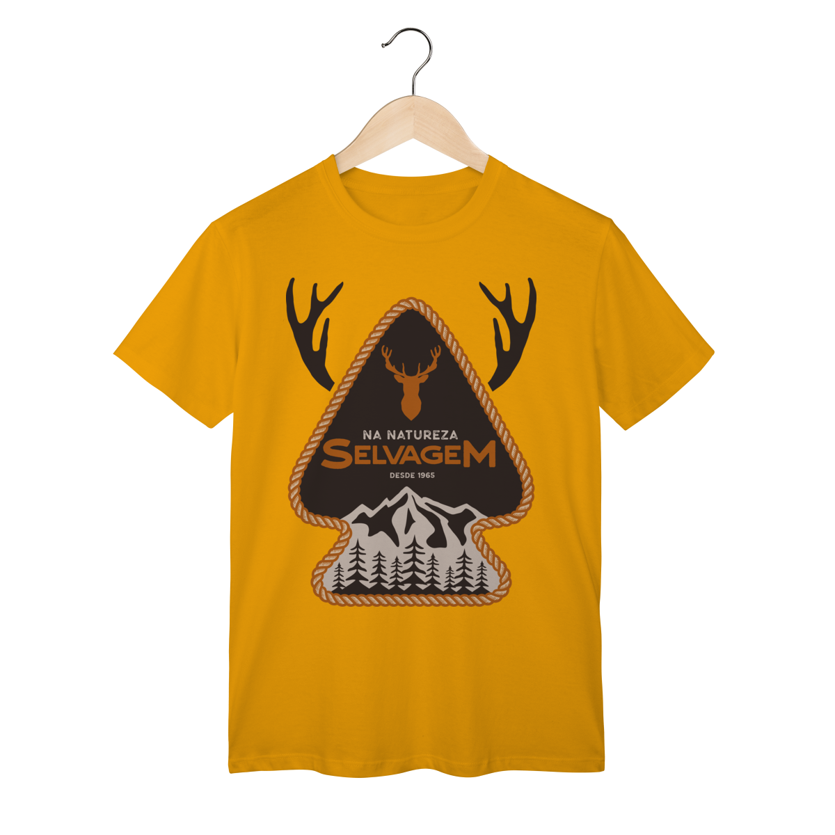 Camiseta Unisex - Na Natureza Selvagem