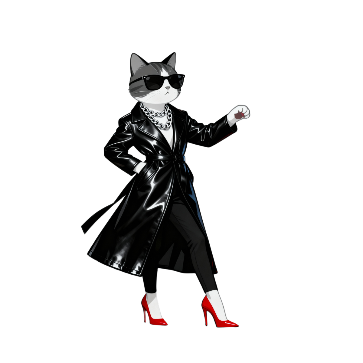 Camiseta Baby Long Quality – Gato Streetwear Descolado” 