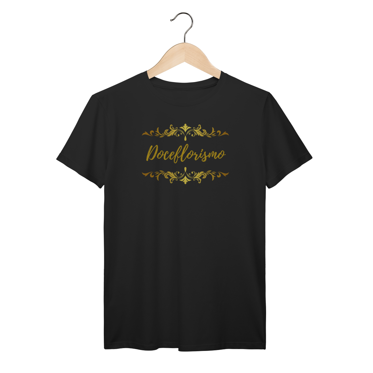 Camisa Preta - Linha Premium - Doceflorismo