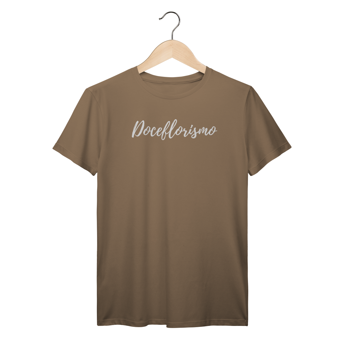 Camisa Marrom - Linha Premium - Doceflorismo