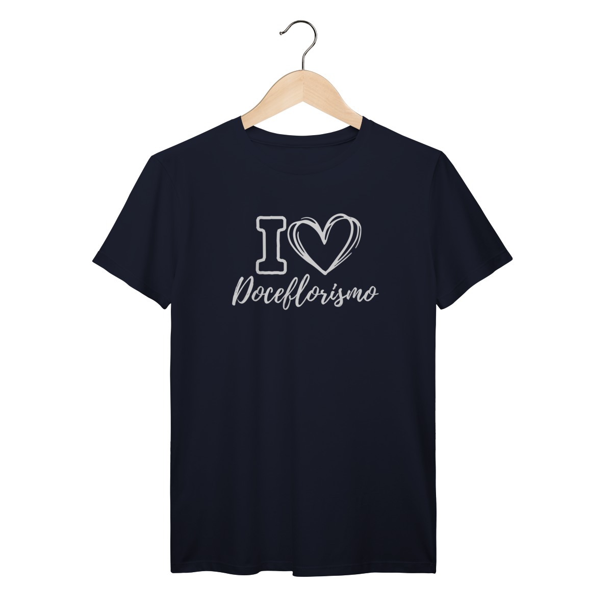 Camisa Azul Marinho - Linha Premium - I love Doceflorismo