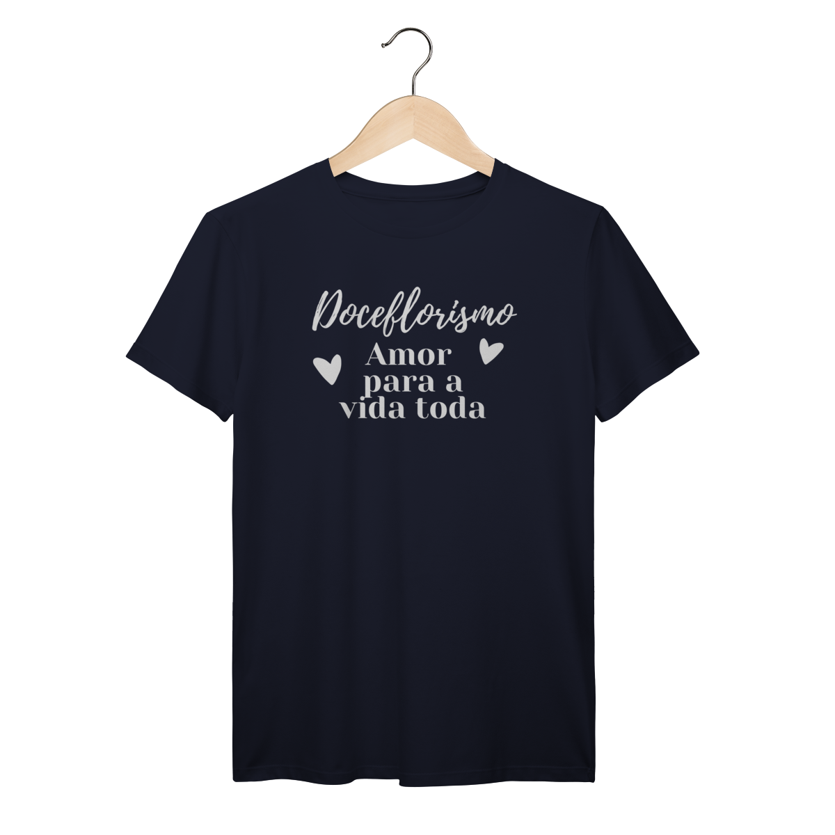 Camisa Azul Marinho - Linha Premium - Doceflorismo, Amor para a vida toda