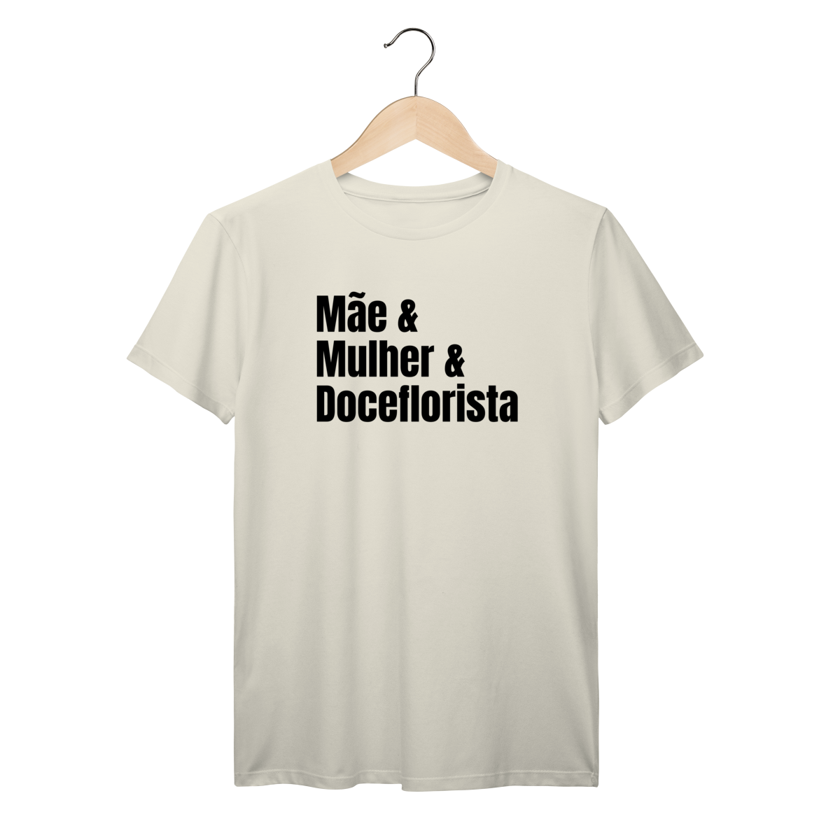 Camisa Marfim - Linha Premium -  Mãe e Mulher e Doceflorista