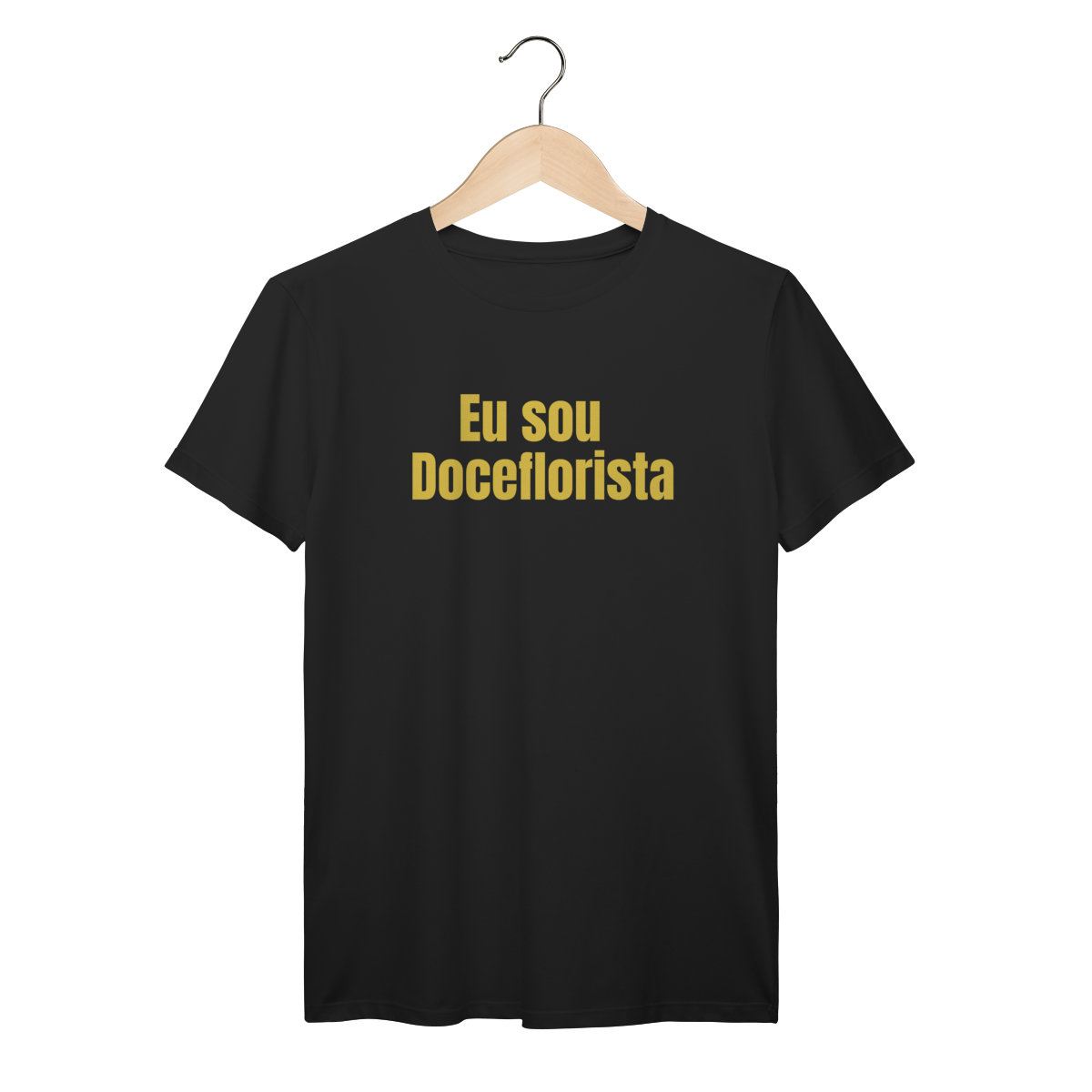 Camisa Preta - Linha Premium - Sou Doceflorista