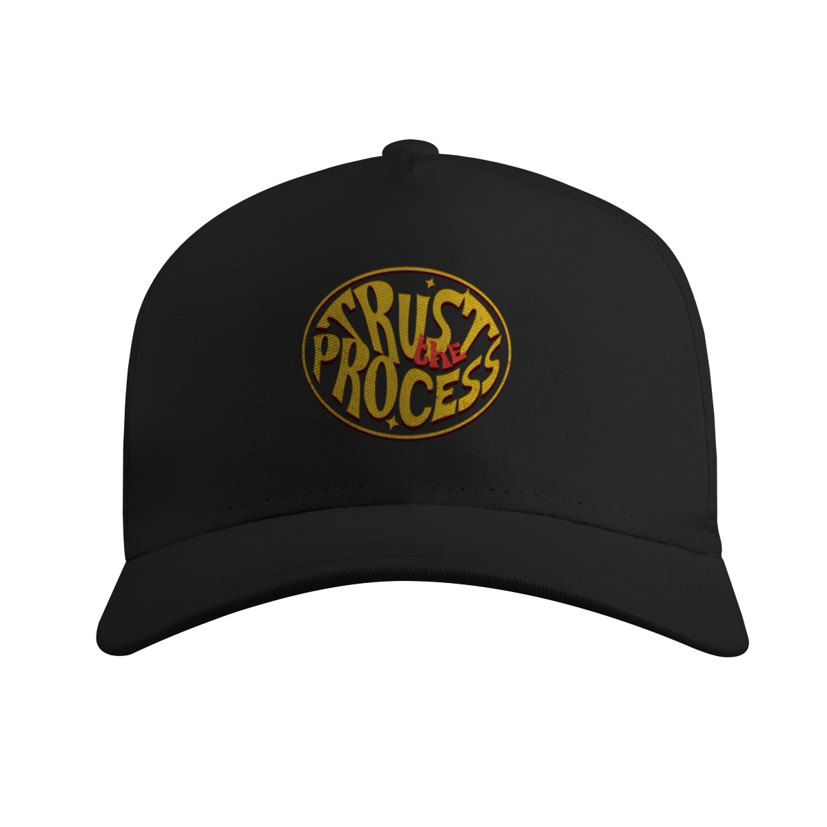 Boné Americano Com Tela Trust The Process