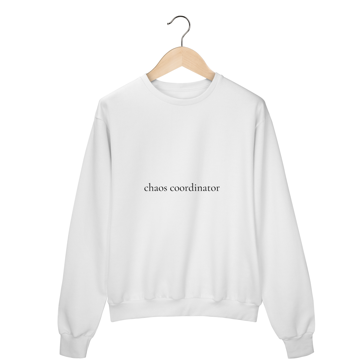 Moletom Prime Fechado Etymo — Chaos Coordinator (Essential Crewneck)