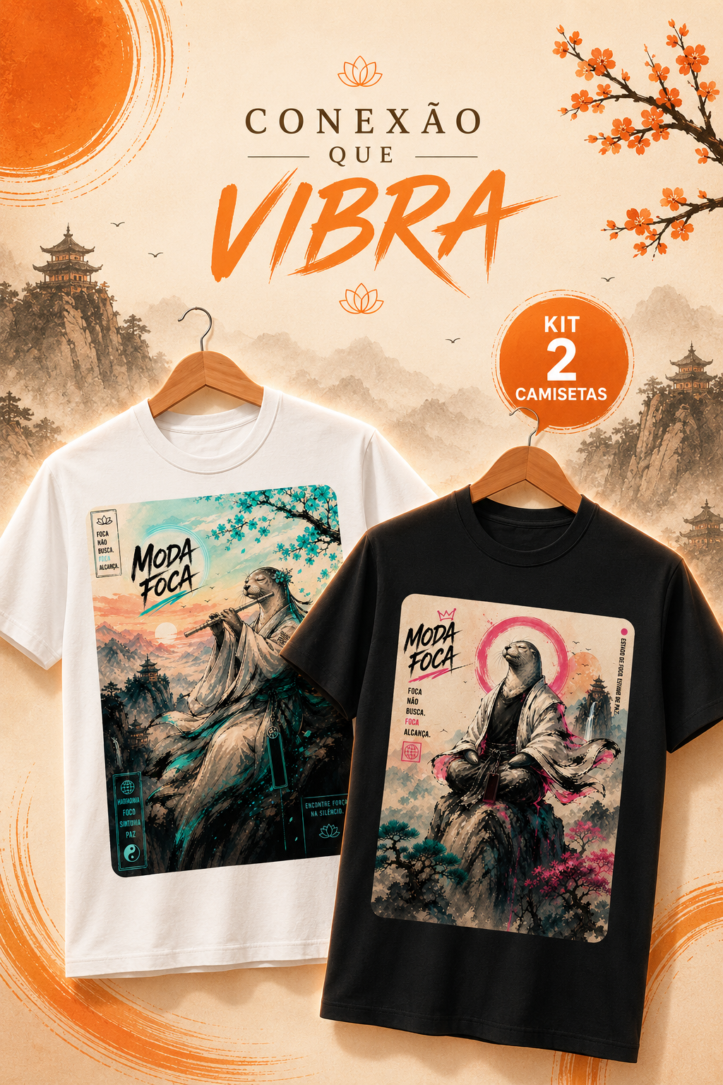 NAMORADOS! Kit 2 Camisetas