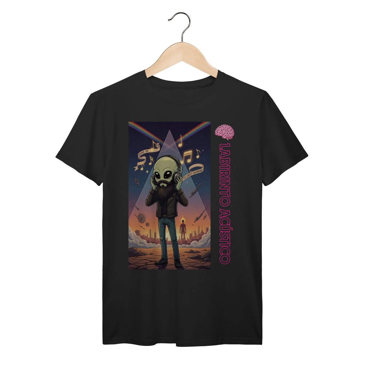Camiseta Dimensional – Alien Floyd Tribute