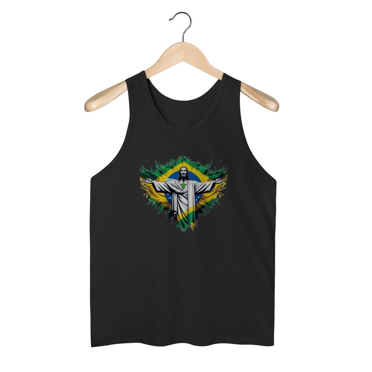 Regata Masculina Quality - ESTAMPA CRISTO REDENTOR