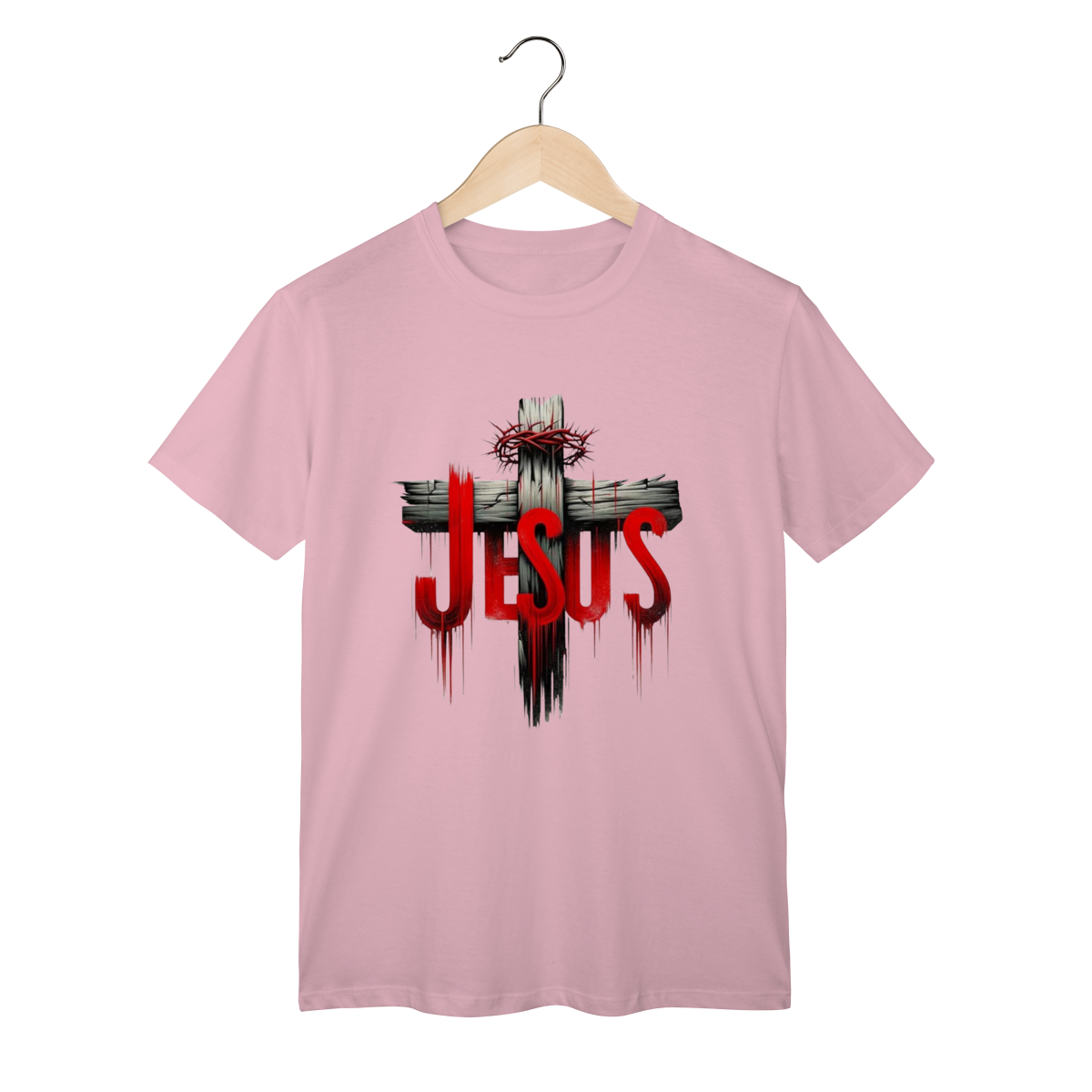 T-Shirt Classic -ESTAMPA A CRUCIFICAÇÃO