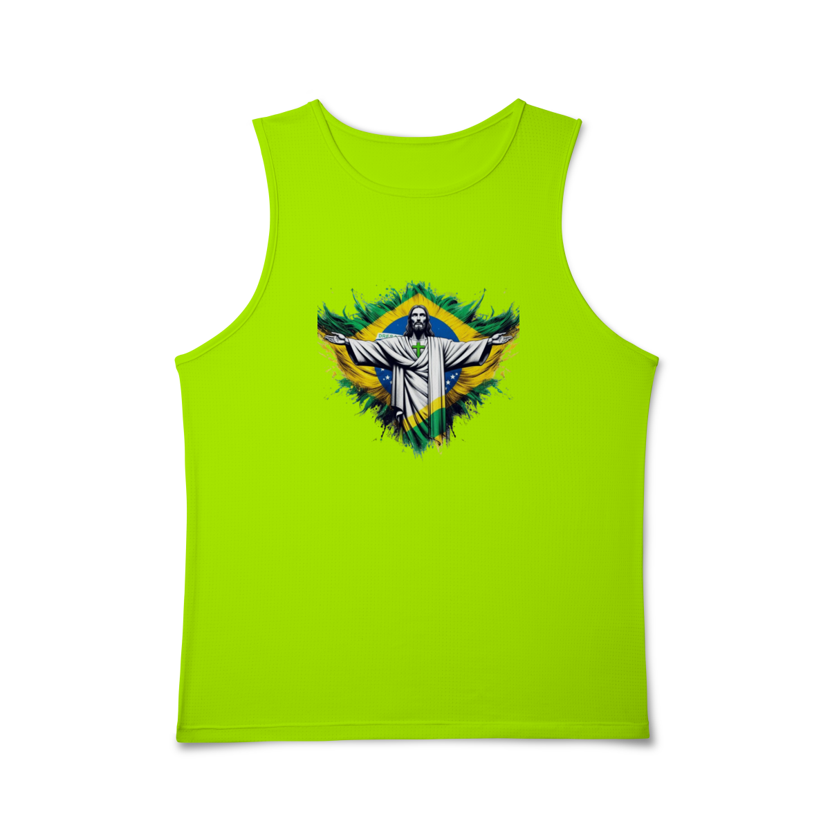 Regata Masc Sport Dry UV - ESTAMPA CRISTO REDENTOR