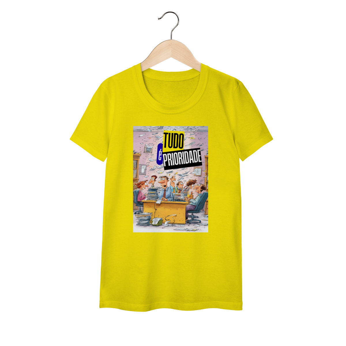 Camiseta Baby Long Tudo é Prioridade!