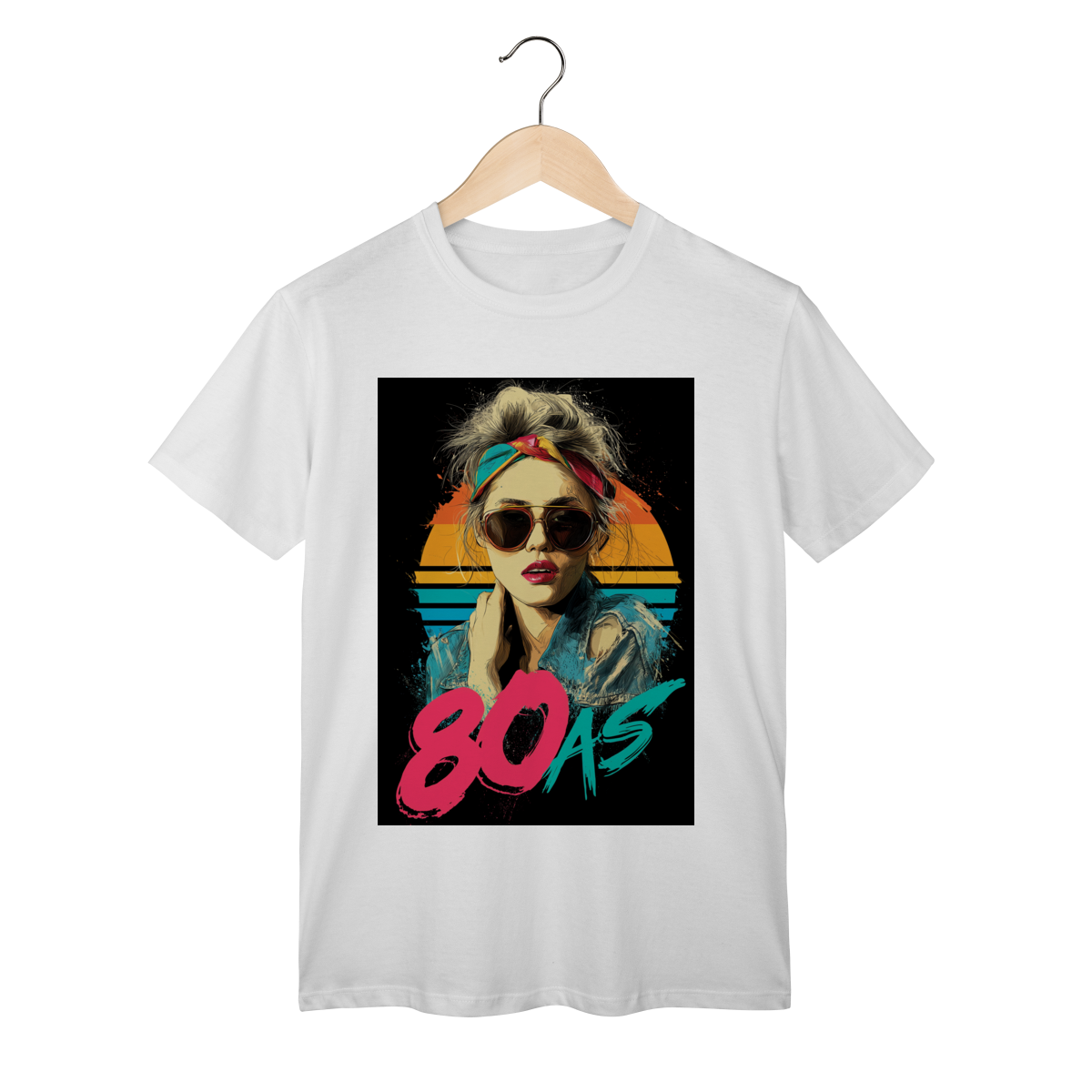 T-Shirt Clássica 80's Retrô