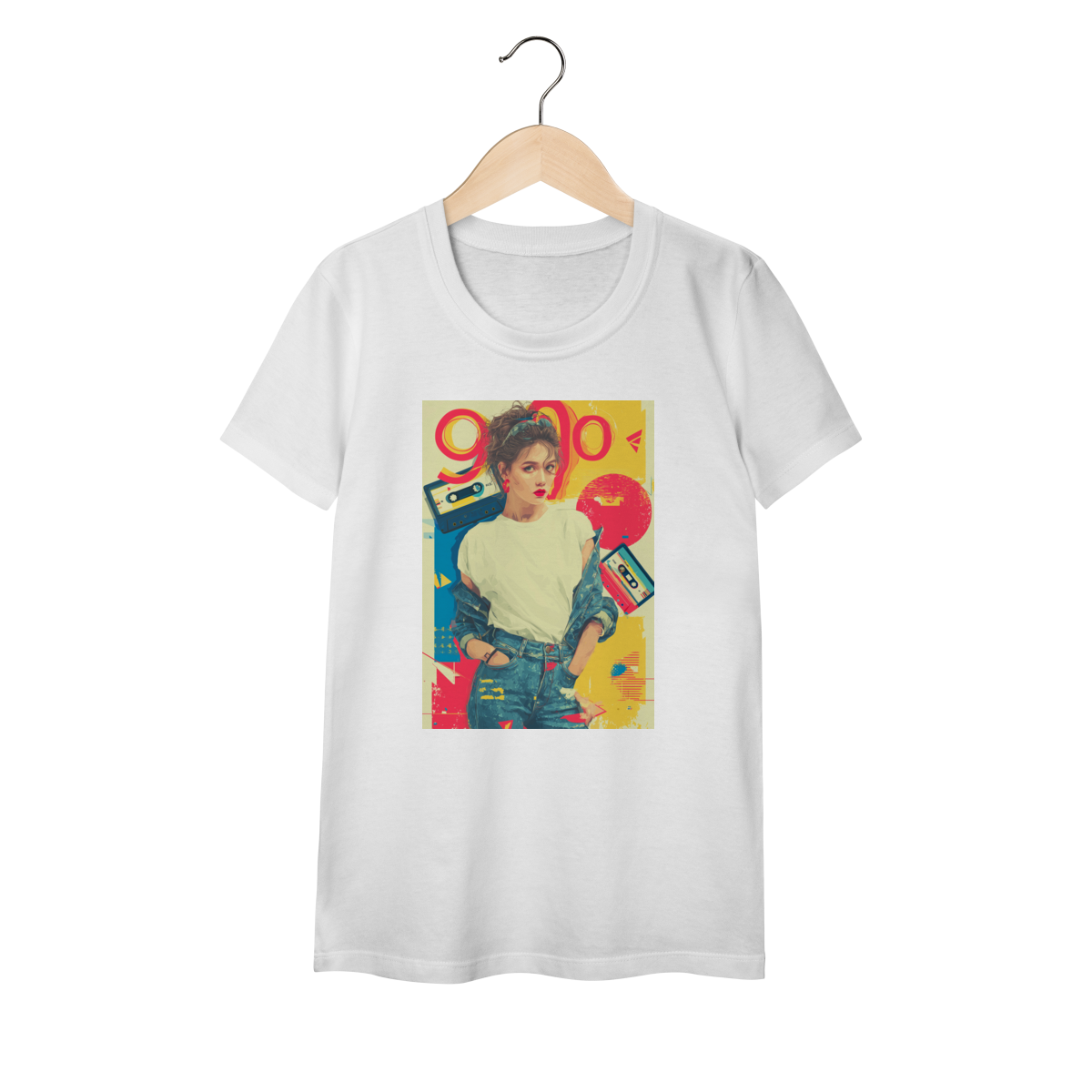 Camiseta Baby Long 90 Retrô