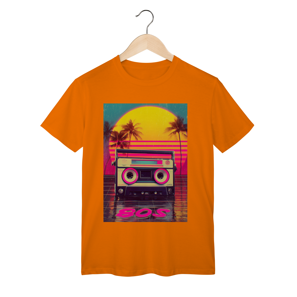 T-Shirt Clássica 80's Retrô