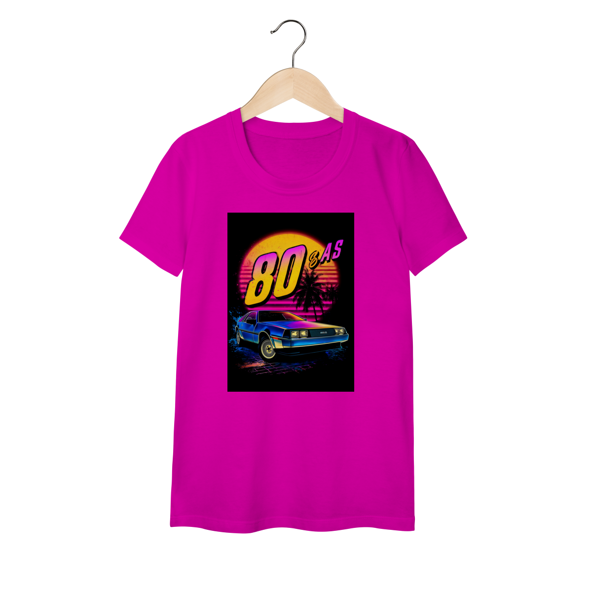 Camiseta Baby Long 80's Retrô